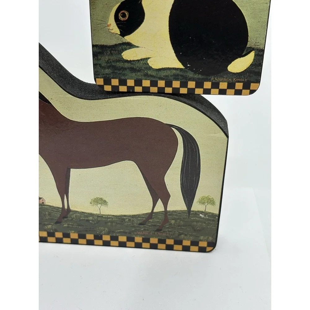 Warren Kimble Flats Collection - Wood Flat Farmhouse Decor Read*